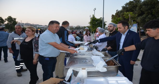 KAY­MA­KAM ÇOBAN'DAN İFTAR YE­ME­Ğİ