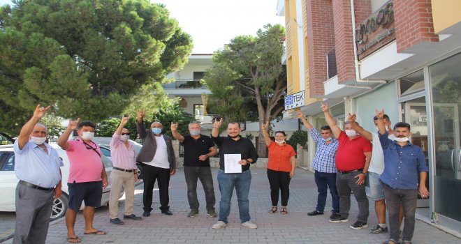 MHP İLÇE BAŞ­KA­NI GÖKHAN AKYEL MAZ­BA­TA­SI­NI ALDI