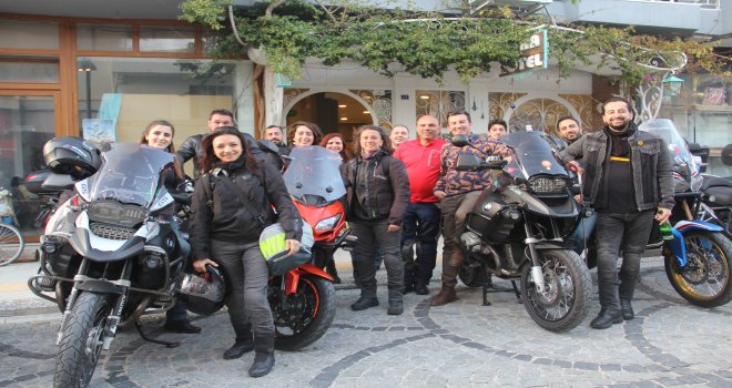 MOTOSİKLET TUT­KUN­LA­RI DATÇA DO­ĞA­SI­NI KEŞ­FEDİYOR
