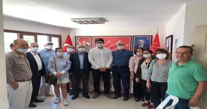 MUĞLA CHP YÖNETİMİNDEN DATÇA ZİYARETİ 