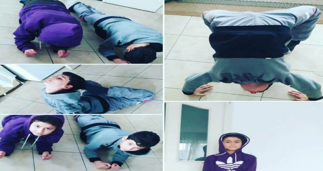 ÖĞ­RENCİLER BU HAFTA İSE AİLELERİYLE SPOR YAPTI