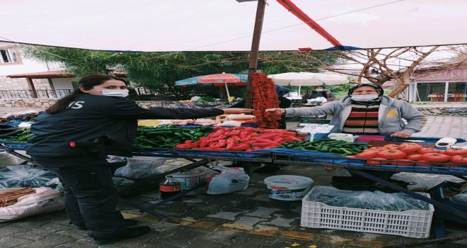 ÖZBEL PA­ZA­RIN­DA KADES UY­GU­LA­MA­SI TA­NI­TIL­DI