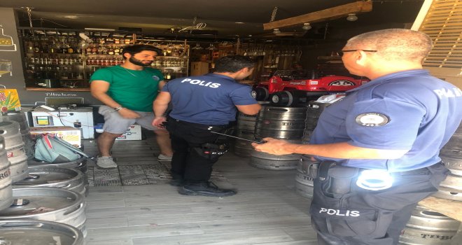 Polis ve İlçe Tarımdan, kaçak içki denetimi 