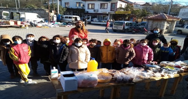 SMA SA­VAŞ­ÇI­SI DEFNE İÇİN ÖĞ­RENCİLER KER­MES DÜZENLEDİ
