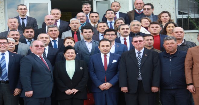 VALİ Cİ­VE­LEK, DATÇA'DA MUH­TAR­LAR VE KURUM AMİR­LE­Rİ İLE BİR ARAYA GELDİ