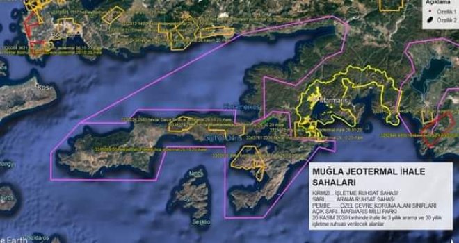 YA­SA­LAR­LA MA­DEN­Cİ­LİK­TEN KO­RU­NAN ALAN­LAR BE­LİR­LEN­ME­Lİ! 