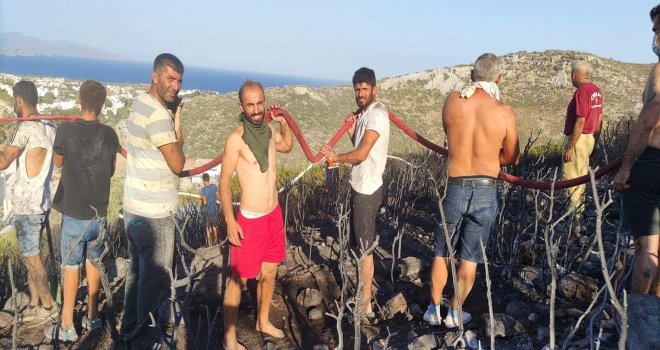 Yüreğimiz ağ­zımıza geldi!Geçmiş olsun Dat­ça’m TEK VÜCUT TEK YÜREK DATÇA YAN­GI­NA SİPER OLDU