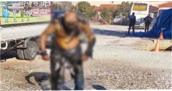 ZA­BI­TA­YA KIZIP KENDİNİ YAKAN KÖMÜR SA­TI­CI­SI TOP­RA­ĞA VERİLDİ